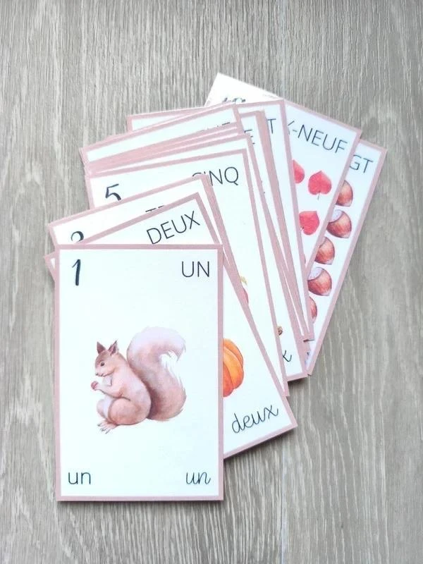 Grandes cartes pour apprendre à compter de 1 à 20 – photo 2